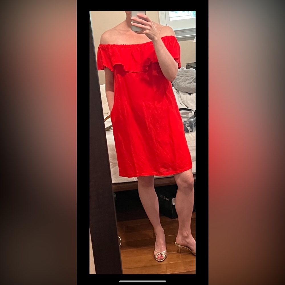 Tommy Bahama Women’s Red Linen Dress - Sz Sm